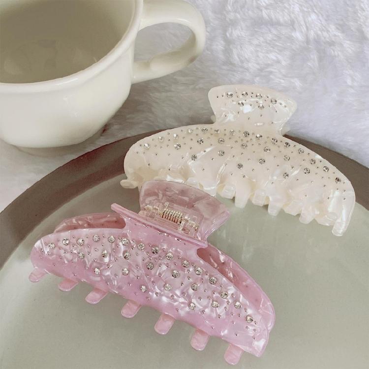 Fashionable Acetate Hair Clip With Rhinestones Perfect For Women Enhancing Their Look Prom Event Or Casual Outings