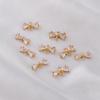 12mm Copper Bow Tie Shape Pendant For Jewelry Making DIY Bracelet Necklace Earring