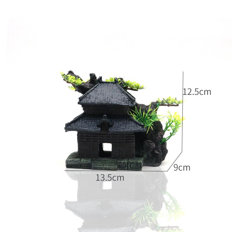 

Смола Искусственный Аквариум Аквариум Горный Рокарий Пейзаж Вид Украшение Аксессуары для Аквариума Украшение Декорация