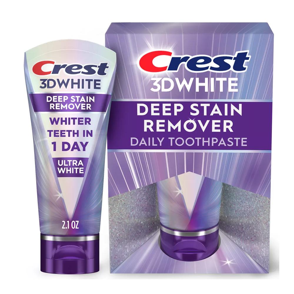 Intensely Whitening Mint Toothpaste Crest 3Dwhite Brilliance 59G