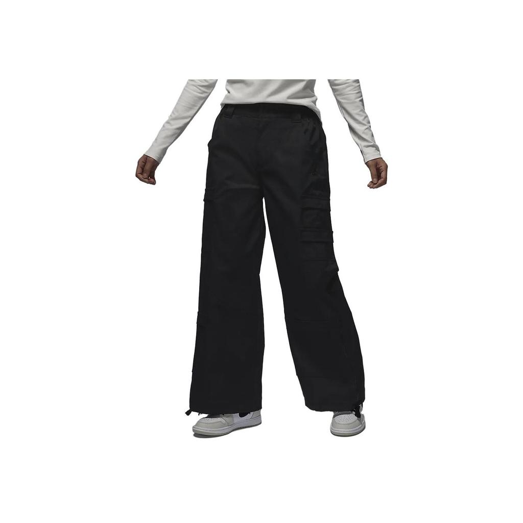 Jordan Chicago Multi-Pocket Elastic Waist Casual Cargo Pants Women Bottoms Black FD7216-010