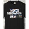 Japanese Ukiyo E Art T Shirt | Great Wave, Kabuki Actor, Mt Fuji, Japan Graphic Tee, Vintage Woodblock Collage, Hokusai, Sharaku, Hiroshige | Stylish