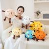 Hot Sale Cute Earth Moon Sun Mars Venus Saturn Plush Toys Soft Stuffed Planet Pendnat Doll Kawaii Keychain Bags Decor Funny Gift