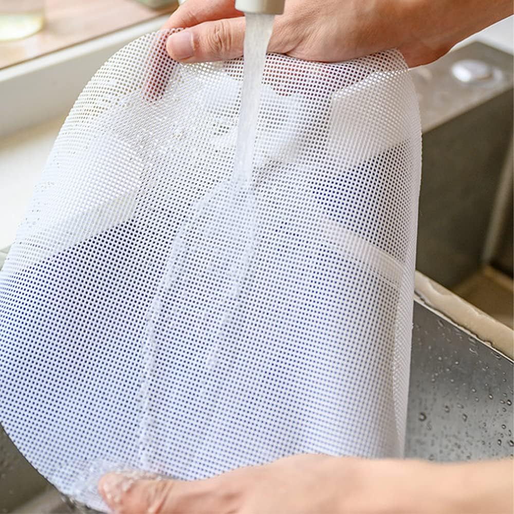 5pc Non-Stick Round Steamers Mat Silicone Steamer Mesh Pad Bun Mantou Dim Sum Paper Restaurant Steamers Mat Cooking Kitchen Tool