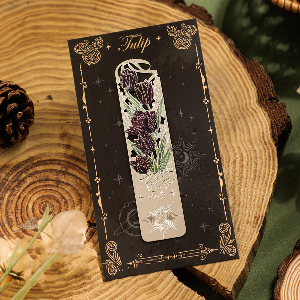 Tassel Pendant Metal Bookmark Egyptian Painting Bookmark Stationery Gifts Retro Book Clip Pagination Mark Reaing Book Tool