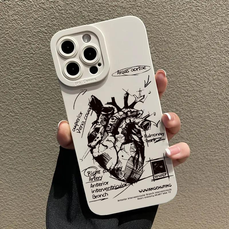 Creative Model Heart Medical Phone Case For Xiaomi Mi 13T 12T 11T Pro Mi 14 13 12 11 Lite 5G Poco X5 F5 X6 M6 Pro 4G Soft Cover