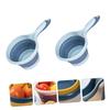 HEMOTON 2 Pieces Plastic Folding Water Ladle for Bath, Shampoo, and Tea Ceremony (Random Color)
