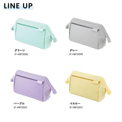 KOKUYO Campus Pen Case [All 4 Colors]- Large Capacity Organizer for Stationery Essentials