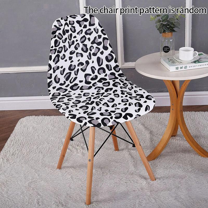 Dining Room Shell Seat Cover Armless Chair Cover for Dining Chairs Banquet Restaurant Elastic Chair Slipcover Case Housse Chaise