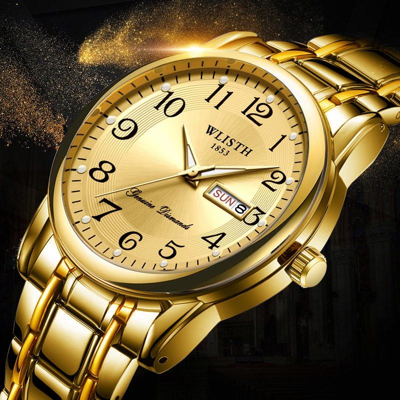 Ceas de mână pentru bărbați de marcă de top, digital, rezistent la apă, cu cuarț, ceasuri de afaceri