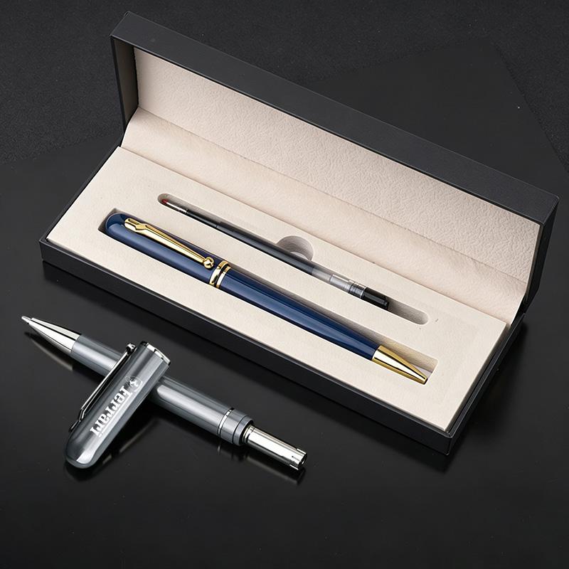 For Ferrari 296 GTB GTS Purosangue Roma Spider 12Cilindri 849 SF90 XX Car Logo Gift Box Packaging Luxury Metal Ballpoint Pen New JG1