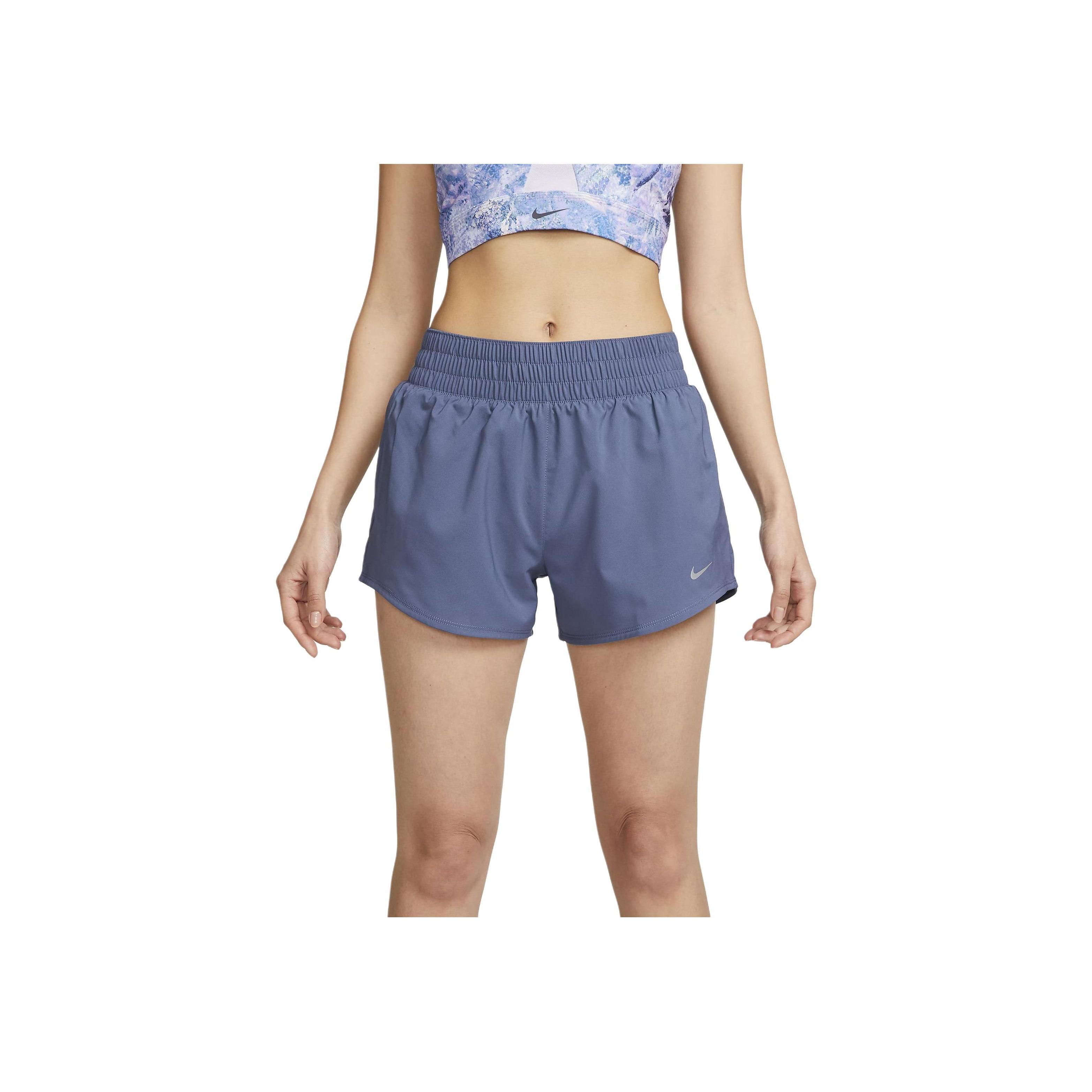 

Nike Шорти Dri-Fit One Solid Logo Elastic Waist Straight Leg Shorts Жіночі штани Phen-Blue DX6011-491 XL