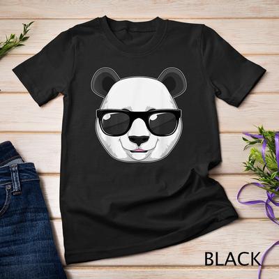 Panda Sonnenbrille T-Shirt Unisex T-Shirt