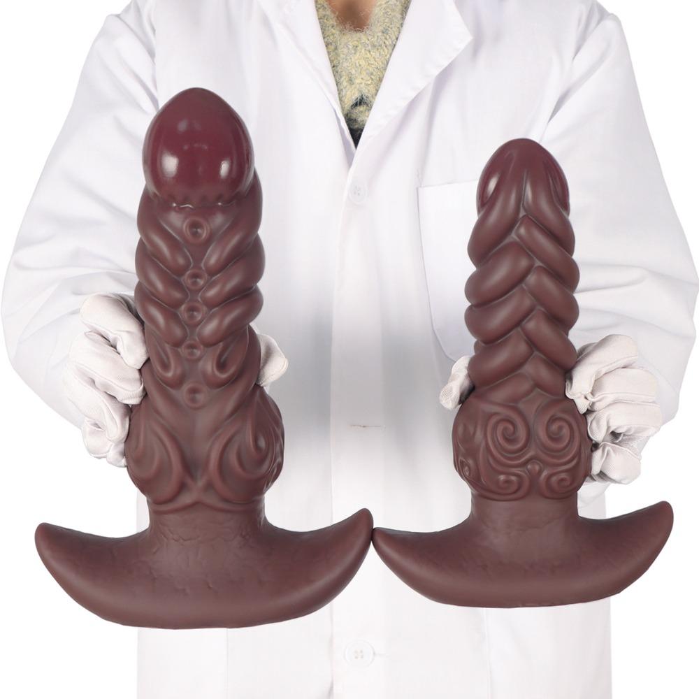 Realistischer Tier-Silikon-Analstecker Unisex Anal-Expander Erwachsenenspielzeug