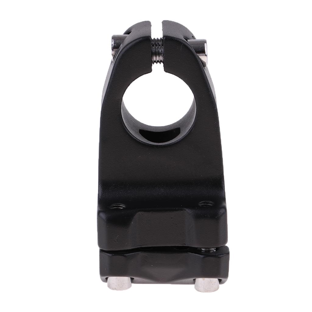 Aluminum Alloy Fixed Cycling Mountain Bike Short Handlebar Stem Riser for Track Bike, BMX, Downhill