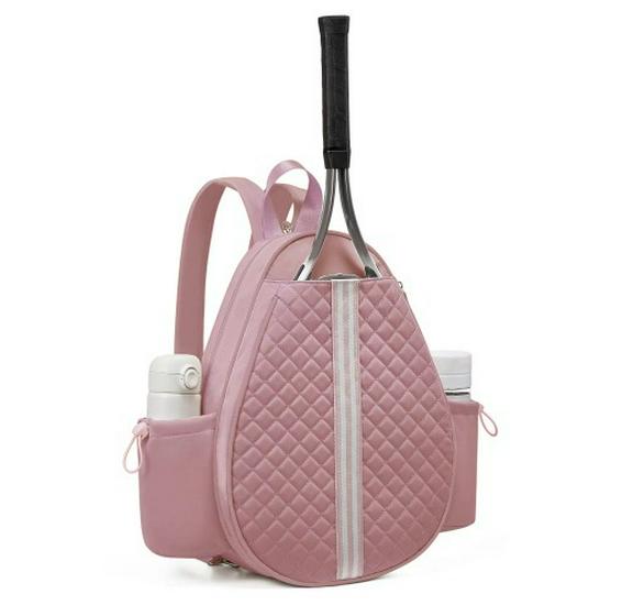 Large Multi-Layer Sports Backpack & Crossbody Tennis Bag for Professional Use