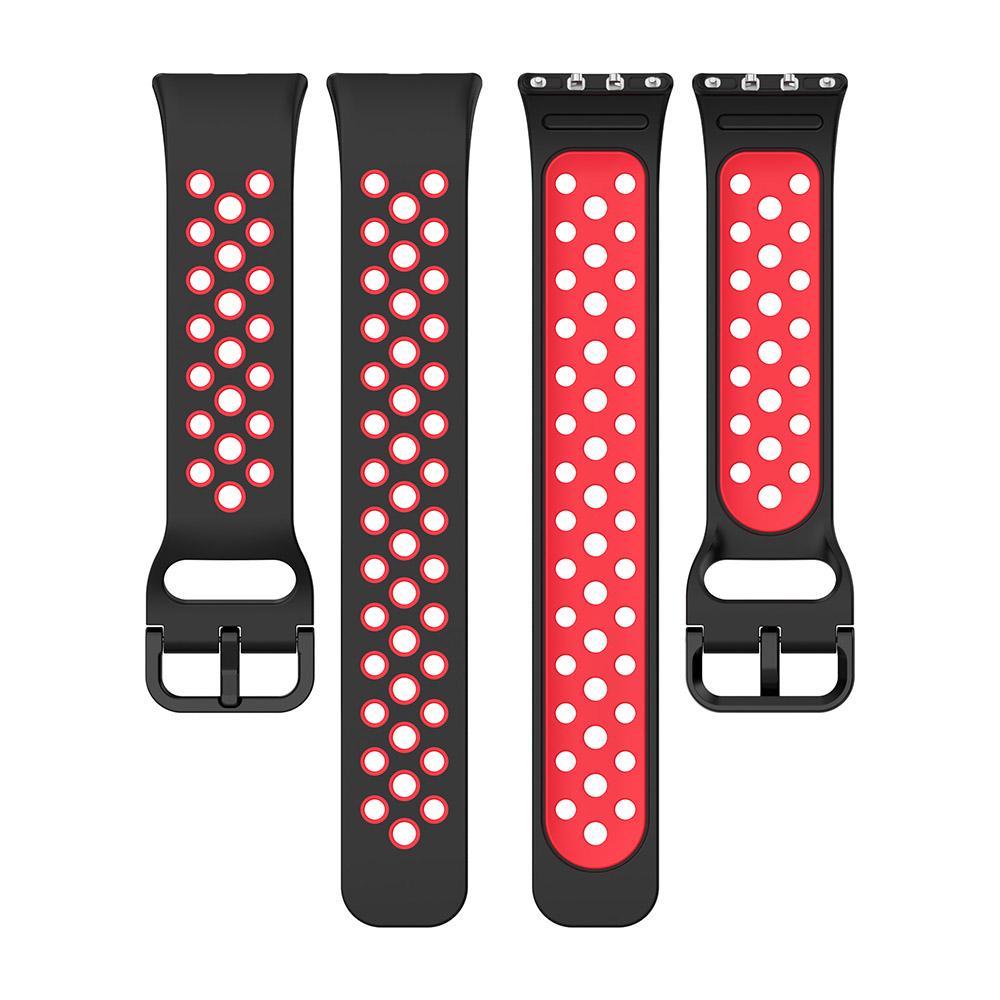 Silicone Strap For Samsung Galaxy Fit 3 Smart Watch Two-Color Replacement Bracelet Wristband For Samsung Galaxy Fit3 Accessories