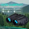 12x25 Compact Outdoor Binoculars Adults Kids Large Eyepiece Low Light Vision Easy Focus Portable Design Travel Sightseeing BAK4