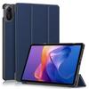 Case for Xiaomi Redmi Pad 2 11-inch 2025/Redmi Pad 2 Pro 12.1 2025 with Auto-Sleep Function PU Leather Tri-Fold Protective Case
