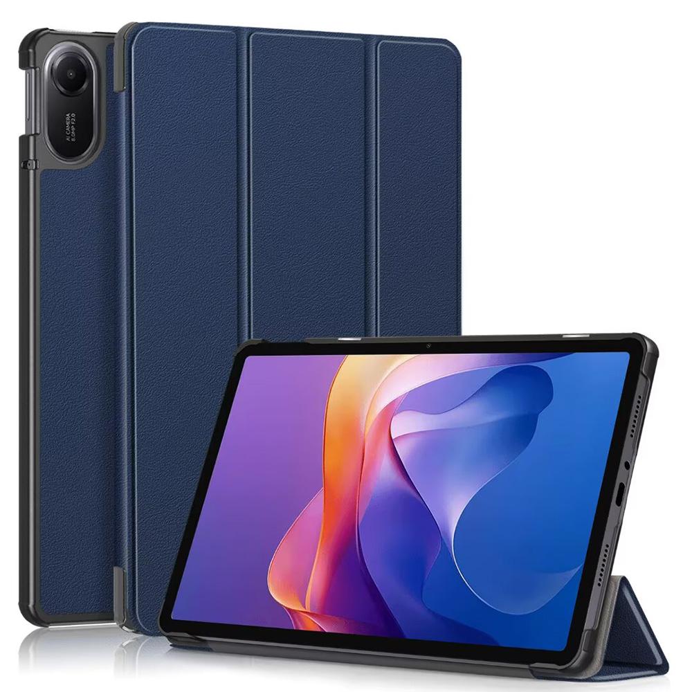 Case for Xiaomi Redmi Pad 2 11-inch 2025/Redmi Pad 2 Pro 12.1 2025 with Auto-Sleep Function PU Leather Tri-Fold Protective Case