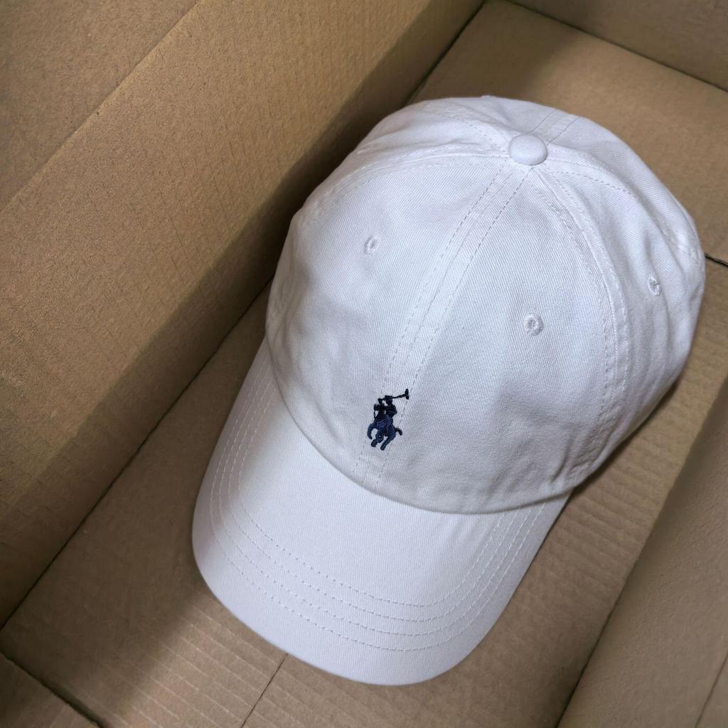 Gorra de Béisbol Polo Ralph Gray RL con Bordado de Logo de Caballo Pequeño - Sombrero de Copa Suave Unisex