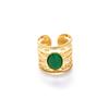 Hollow Pattern Open Ring Side Opening Multi Layer Ring Versatile Stainless Steel Ring  Retro Style