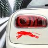Car Sticker Black Panther Car Sticker Set Waterproof Decal for Vehicle Body, Window & Bumper Racing Style Decoration Decals