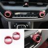 For Toyota Corolla -2024 Air Condition Knob Button Ring Cover Decor Pair