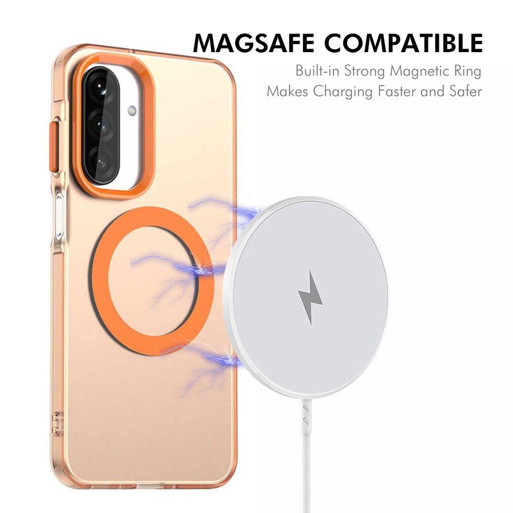 For Samsung Galaxy A17 4G/Galaxy A26 5G/Galaxy A17 5G Magnetic Case with 9H Tempered Glass ENKAY HAT PRINCE PC TPU Phone Cover
