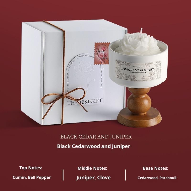 Scented Candles Camellia Premium Birthday Gift Fragrance Ornament