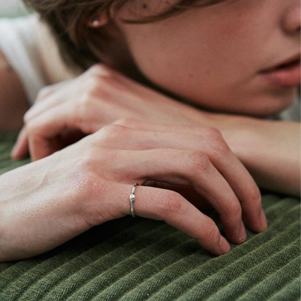 Verte 925 Silver   Baby Bille Ring cinq.Silver.230
