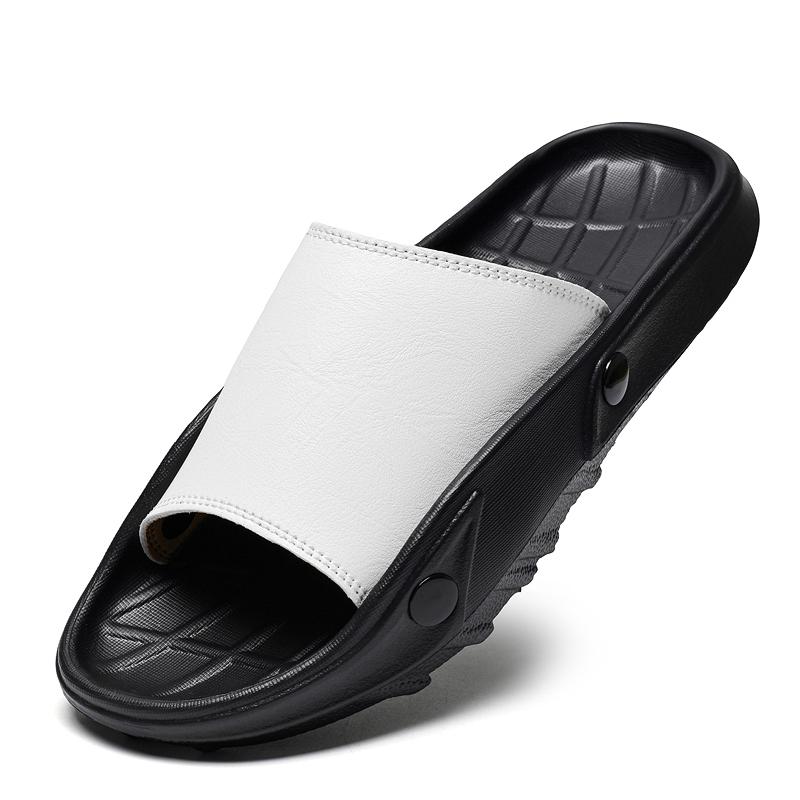 Rindsleder Herren Hausschuhe Sommer Business Casual Herren Sandalen