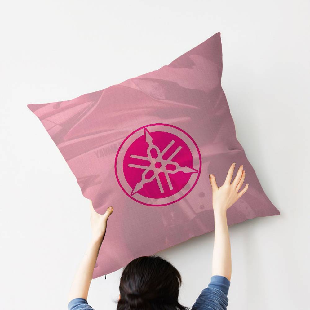 Motorcycle Cool Y-YaMmahaS Cushion Cover Pillowcase Upholstery Sofa Throw Pillow Home Decor Pillowcas