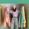 Womens Oversized Hoodie With Polyester Fabric For Casual And Streetwear Style