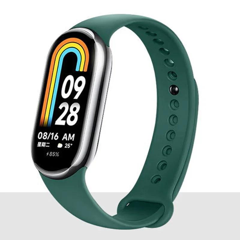 Curea pentru Mi band 8 xiaomi 8 NFC Brățară Sport Curea de înlocuire din silicon Smartwatch Brățară Curea de ceas Xiaomi Mi Band 8 Curea