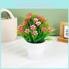 Faux Green Plant With Injection Molded Craft For Living Room And Office