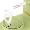 1PC Hand Crank Fruit Peel Machine Multi Purpose Peeler with Stainless Steel Cutter PP Material for Kitchen