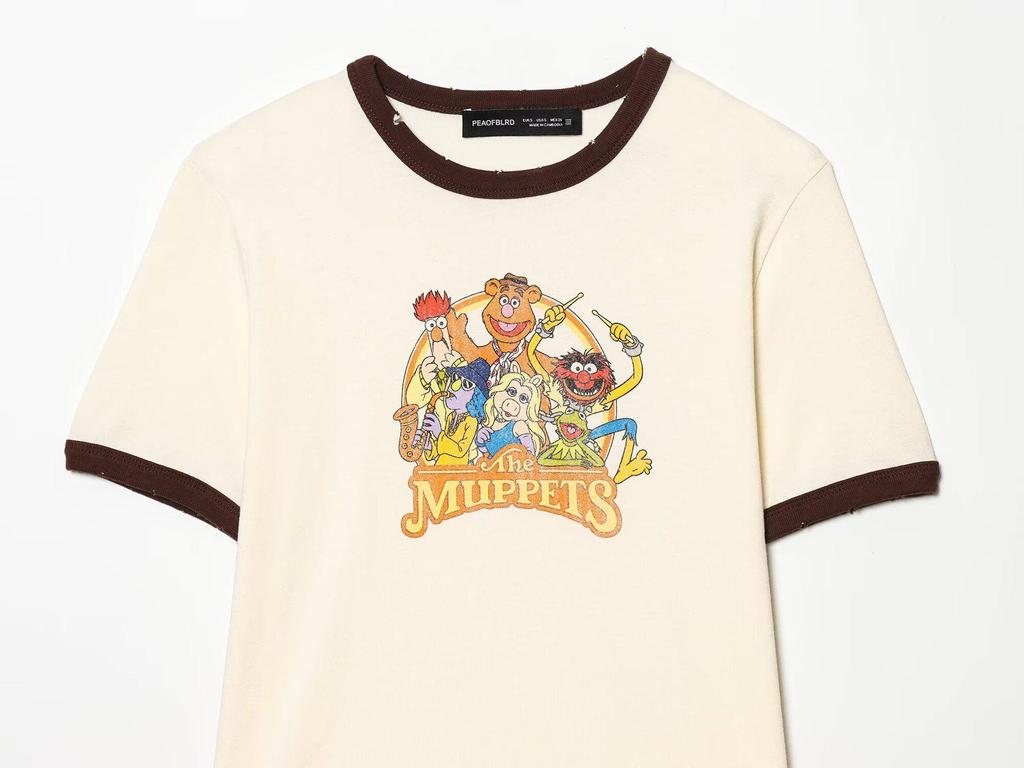 2026 Spring European & American Cartoon Character Short Sleeve T-shirt - Versatile Fashion