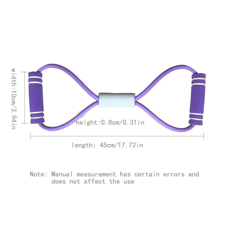 8-Shaped Resistance Bands for Yoga, Chest Expansion, And Back Strengthening; Fitness Equipment for Indoor Shoulder Opening And Sports Supplies