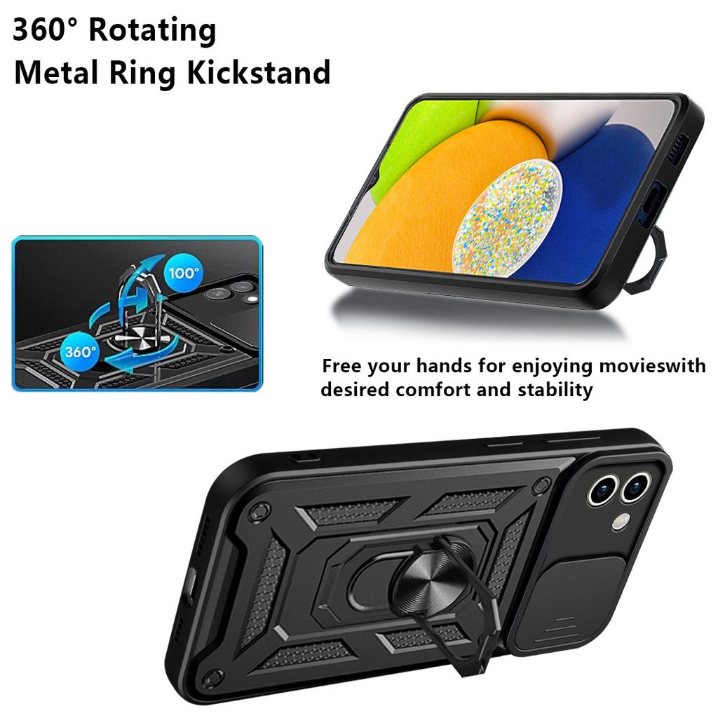 Shockproof Armor Case For Samsung Galaxy A02 A02S A03 A03S A04 A04E A05 A05S Car Holder Phone Cover For Galaxy A11 A12 A13 A14