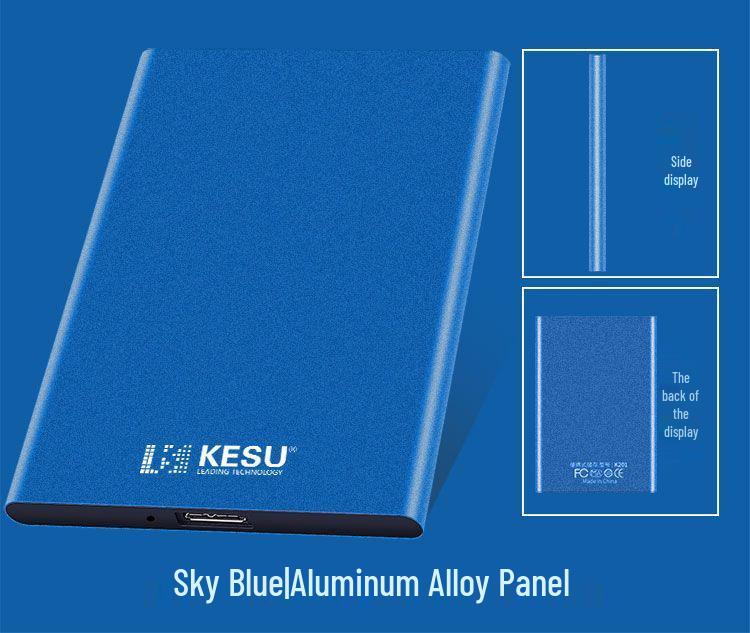 High-Speed 1TB USB 3.0 Tragbare Festplatte, Großkapazität 2TB Externes Speichergerät
