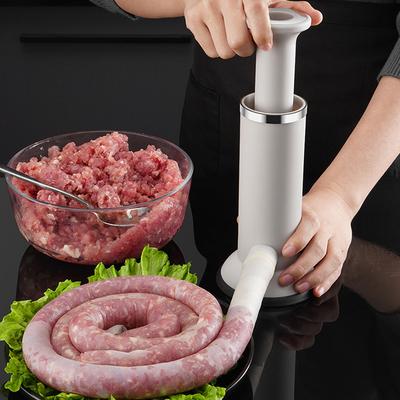 Practical Steel Sausage Stuffer Large Capacity Large Opening Portable Sausage Filler Kitchen Tool  Detachable Non-slip