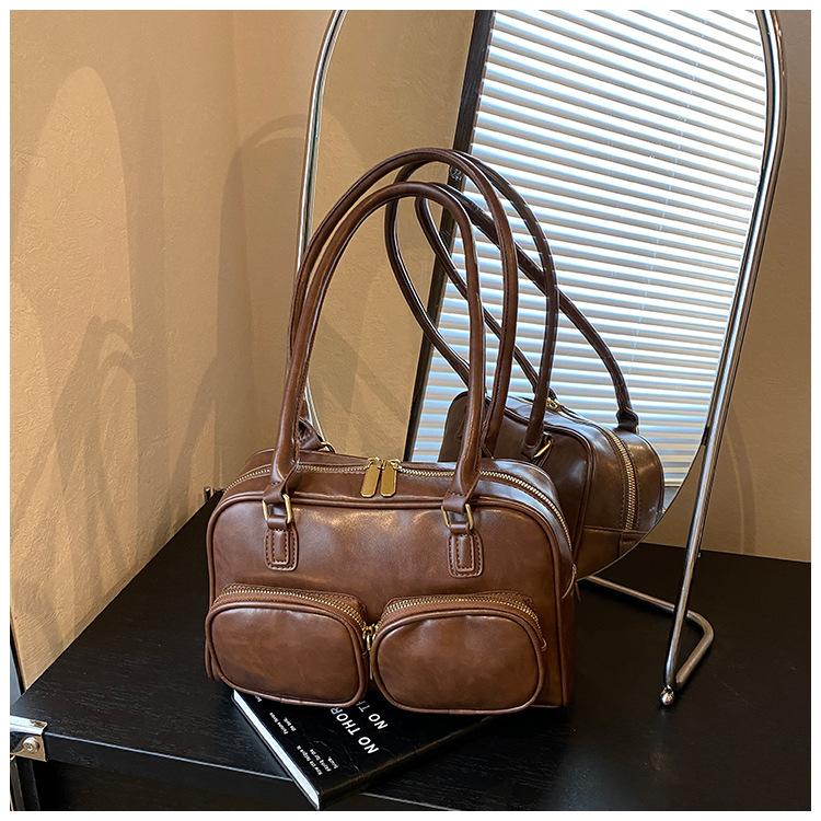 Premium Texture Large-capacity Bag 2025 New Women's Bag Autumn and Winter Versatile Single Shoulder Underarm Bag Portable Pillow Bag