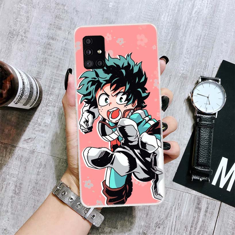 My Hero Academia Izuku Deku Phone Case For Samsung Galaxy A52 A53 A12 A13 A22 A23 A32 A33 A72 A73 A42 A02S A03S 5G A50S Cover Co
