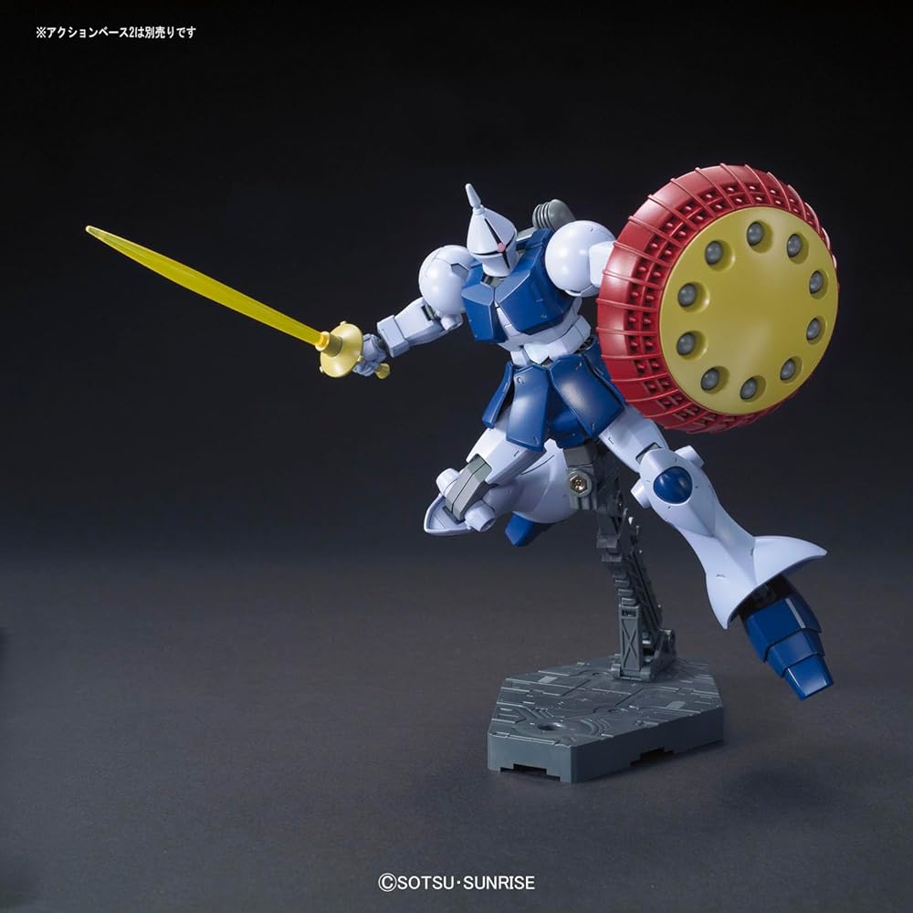 Bandai Spirits HGUC 197 Mobile Suit Gundam Gyance 1/144 Scale Color-Coded Plastic Model Kit
