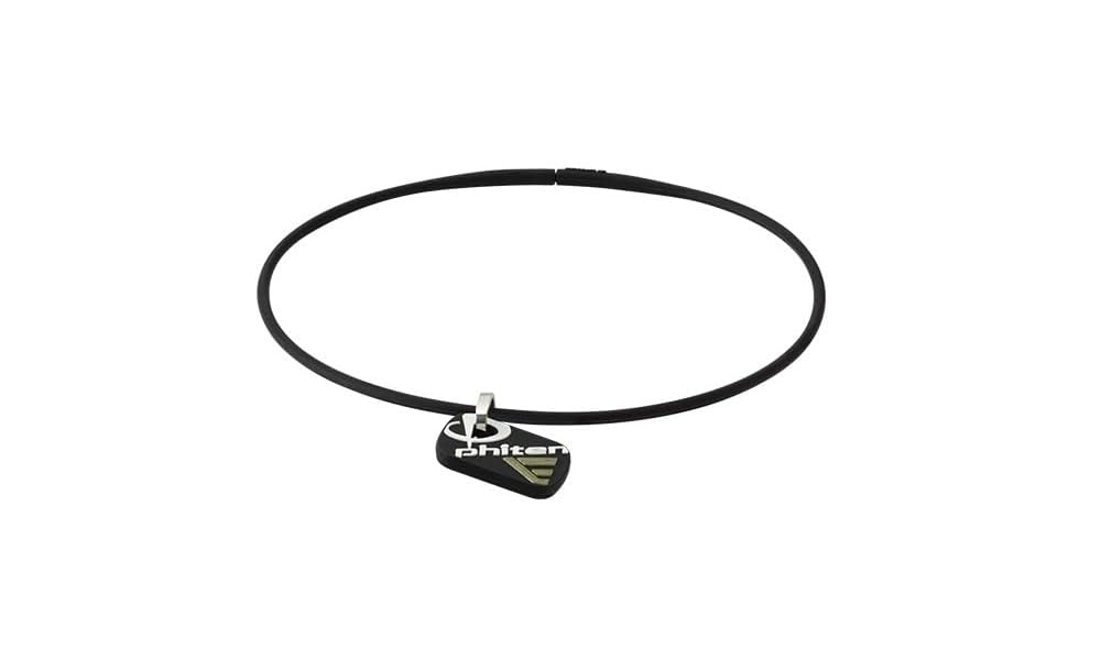 

phiten RAKUWA Necklace EXTREME Dog Tag Black 45cm Phiten Advanced Technology [Stiff Shoulders] [Stiff Neck] [Uses Metax]