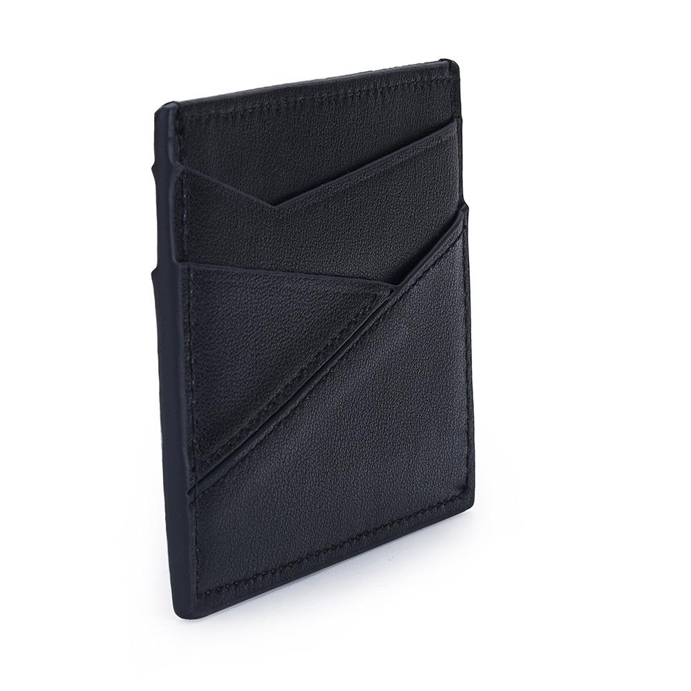 Credit Card Wallet Super Slim Card Holder Genuine Leather Wallet for Man and Women with 4 Card Slots and 1 Coin Pocket