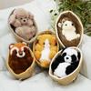 Süßes Waschbär-Stofftier Panda Kuscheltier Puppe Weiches Kreatives Geschenk für Hundebett