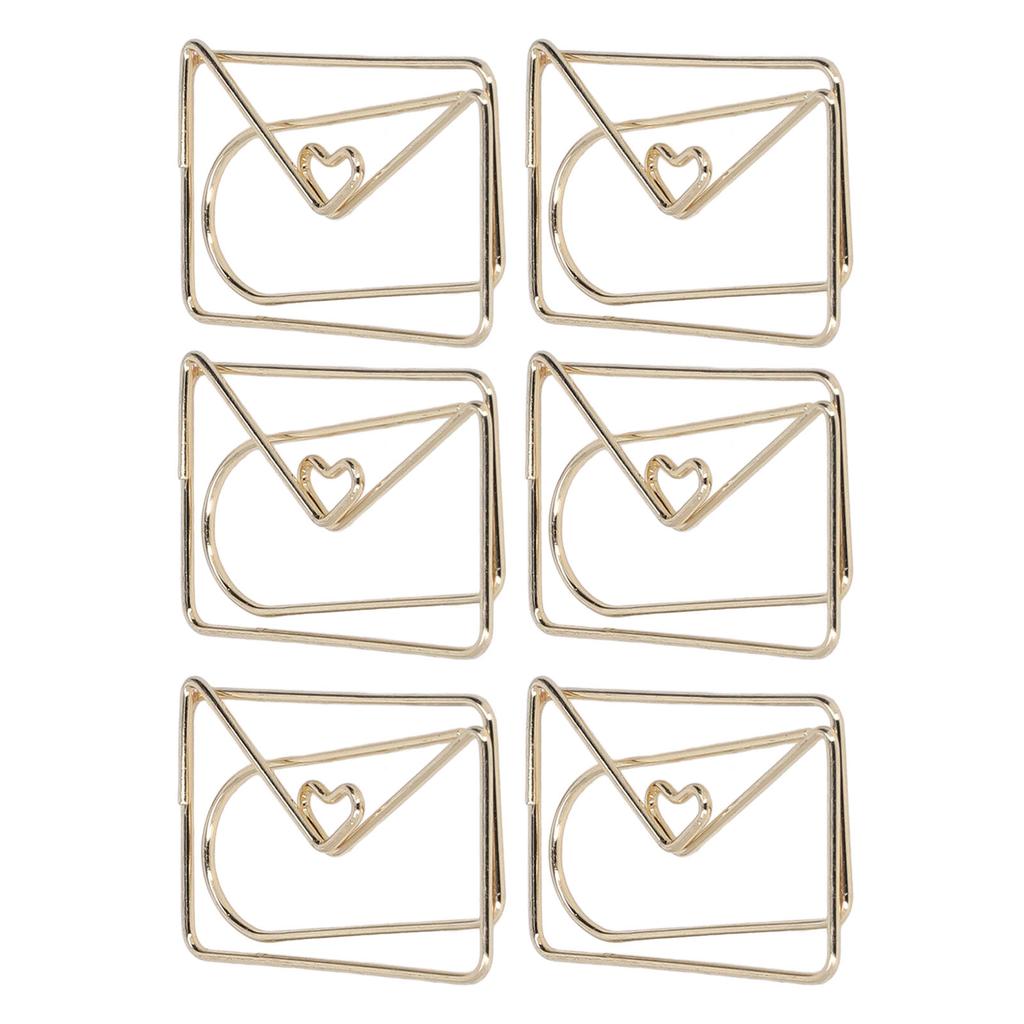 100pcs Metallic Paper Clips Golden Electroplating Process Anti Rust Paper Clips Non Skid with Storage Box for Workers
