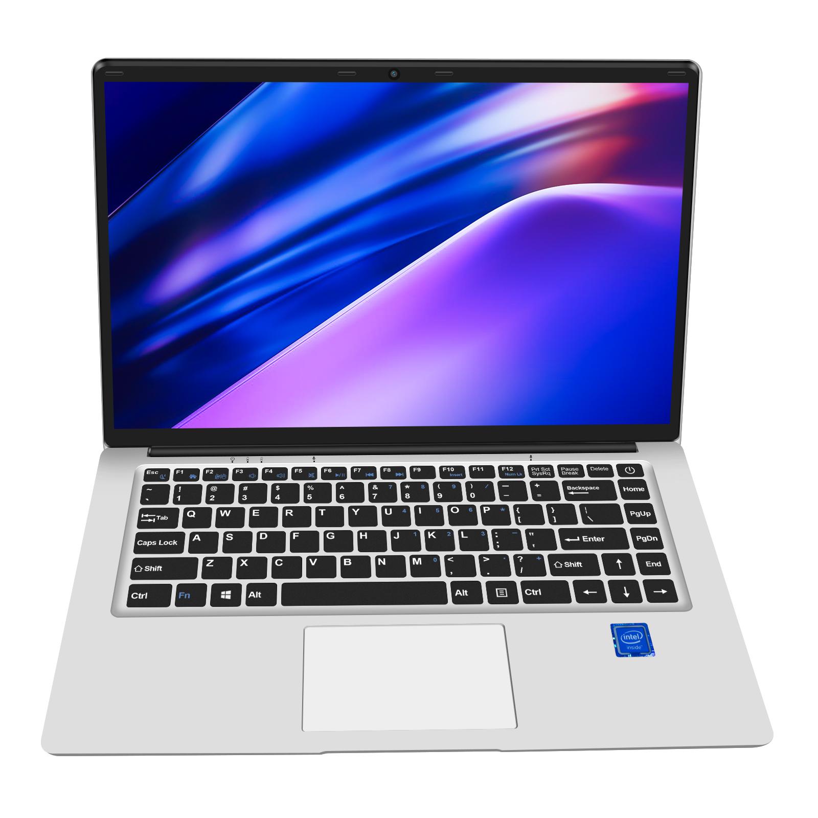 

Ноутбук 6 ГБ ОЗУ 128 ГБ SSD ноутбук Windows 10 Intel Celeron J4105 1,5 ГГц двухъядерный монитор 15,6 дюйма IPS 1920x1080